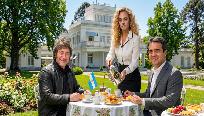 Milei desayunó con Adorni y empezó a echarlo: quién es Adrián Ravier, el nuevo vocero presidencial