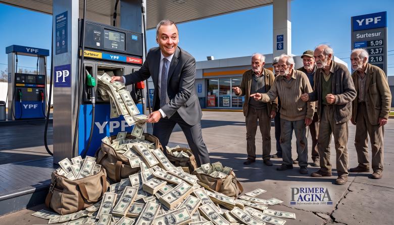 Adorni cobrará 94 millones por mes en YPF: el blindaje VIP de MIlei para que no hable