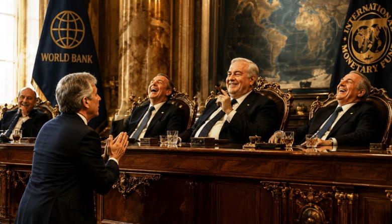 La distracción perfecta: Caputo pide dólares mientras la gente mira el mundial