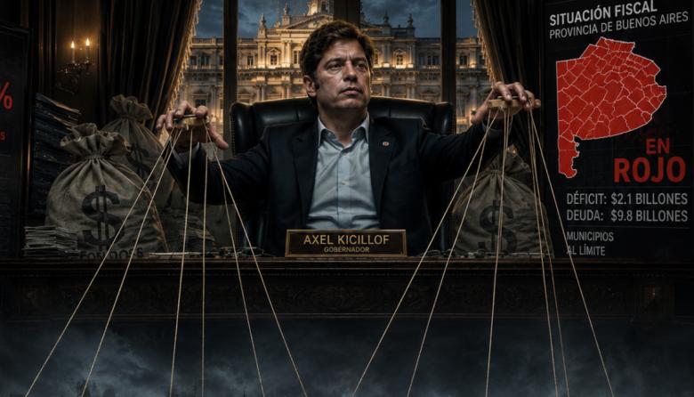 Municipios al borde de la quiebra: el informe que demuestra cómo Kicillof estafa a los bonaerenses