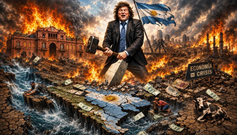 Economia destrozada: la realidad de la calle, las deudas y el hambre destruyen la imagen de Javier Milei