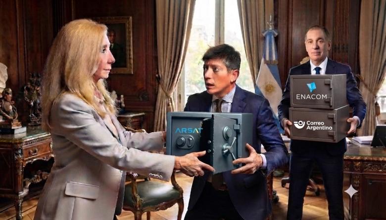 La farsa anticasta al descubierto: Karina Milei y Santilli avanzan sobre las cajas clave de Santiago Caputo
