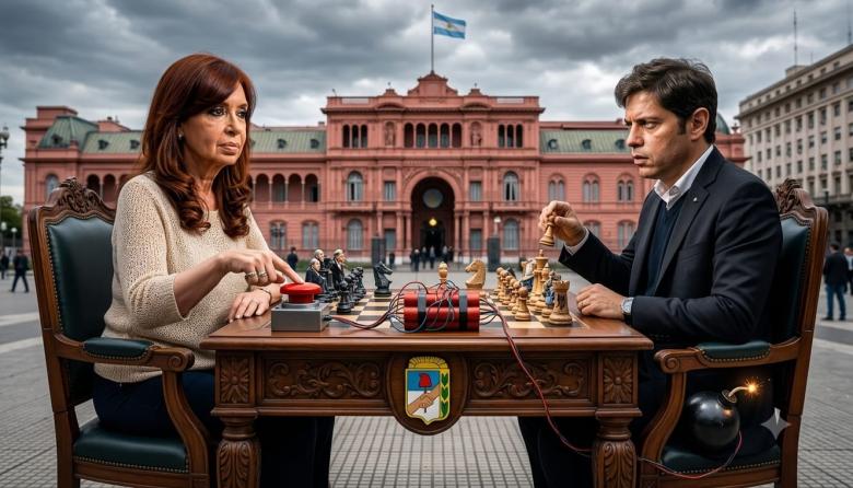 La jugada de Cristina Kirchner: advierte a Axel Kicillof que la ruptura del peronismo los beneficia
