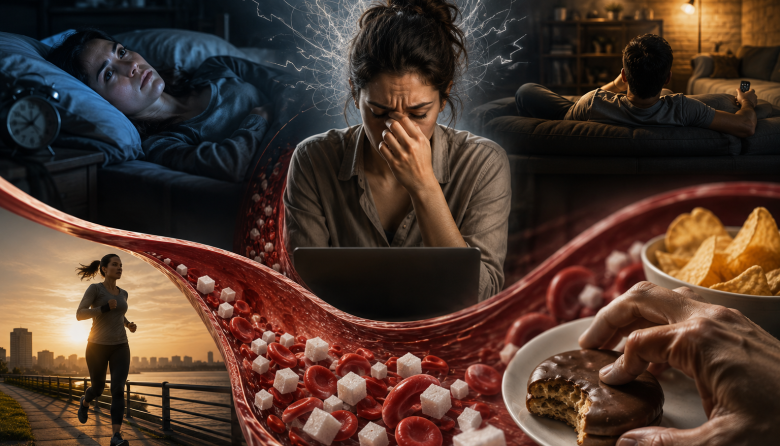 El engaño de la glucosa: cinco hábitos inocentes que te disparan el azúcar en sangre