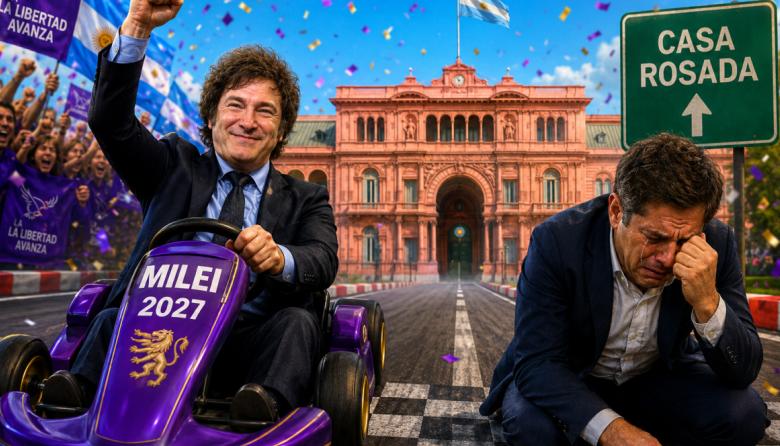 No hay oposición: si Kicillof va por el peronismo, Milei ganaría en primera vuelta