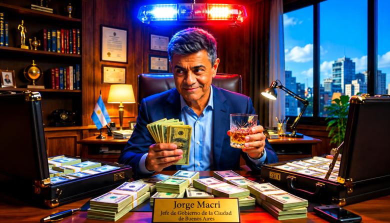 Roba hasta con los patrulleros: los $32 millones que gastó Jorge Macri en "mantenimiento"