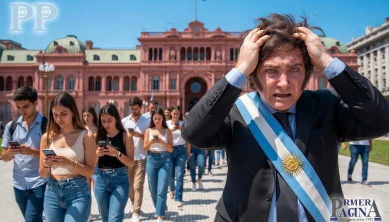 La juventud le suelta la mano a Javier Milei ante la asfixia económica