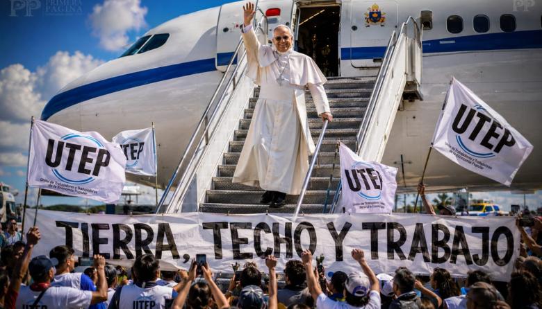 Tierra, Techo y Trabajo en la agenda papal: la carta de la UTEP que enciende las alarmas en el Gobierno