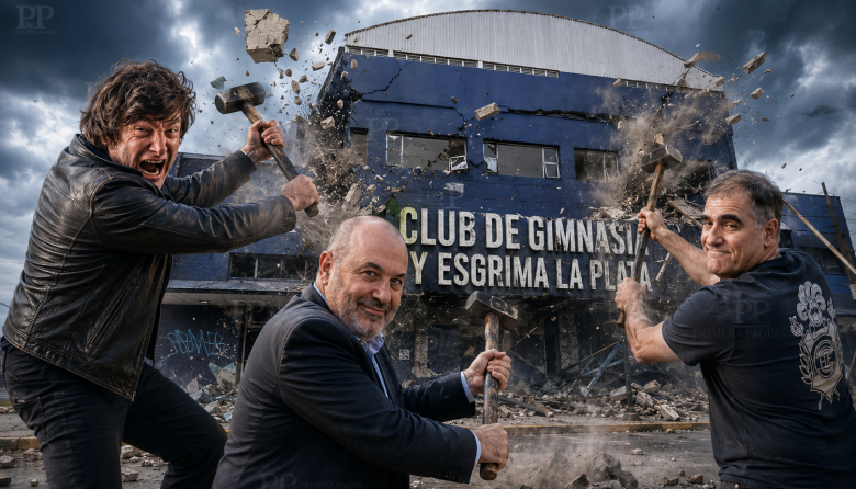 Anacleto, hombre de Sturzenegger, arruina a Gimnasia: ahora echó al portero de la escuela Favaloro