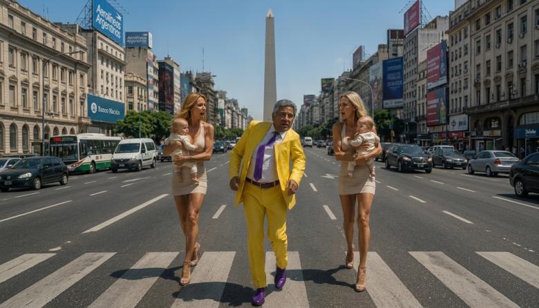 El secreto que aprendió a esperar, una ficción política renga, teñida con negro, amarillo y violeta