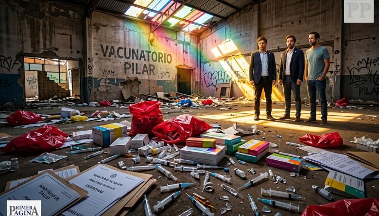 El abandono de un vacunatorio en Pilar con insumos patológicos que salpica a la gestión de salud de la Provincia