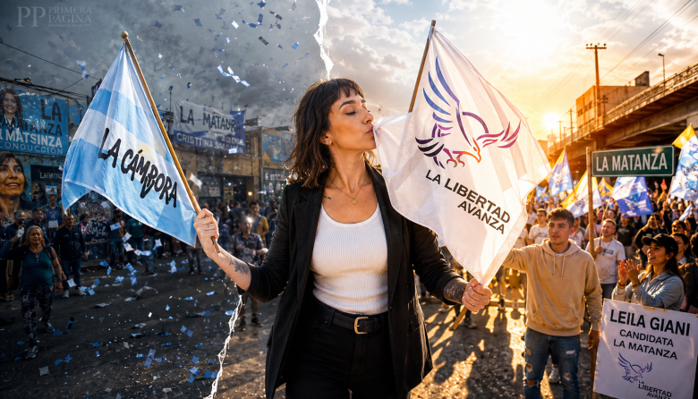 Leila Gianni busca posicionarse en La Matanza con una estrategia basada en redes y tetas