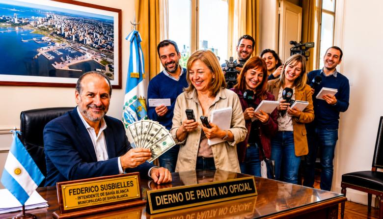 Escándalo en Bahía Blanca: Federico Susbielles gastó más de 810 millones en pauta publicitaria