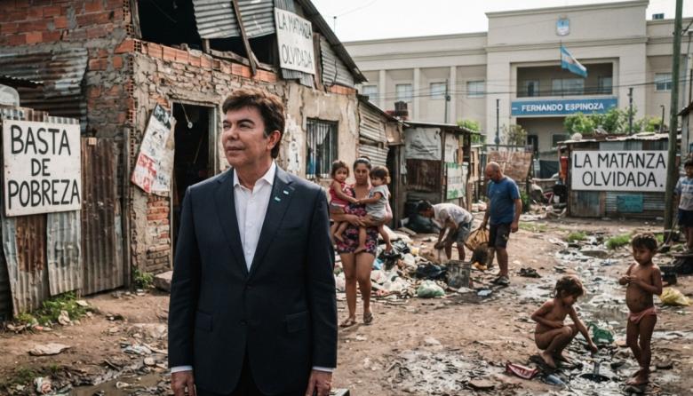 La Matanza, hundida en la pobreza: Fernando Espinoza se hizo millonario saqueando al municipio