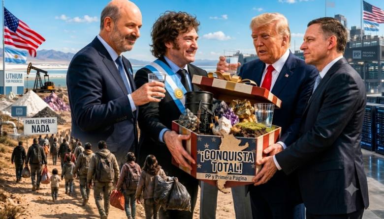 Javier Milei y sus tres leyes que logra rematar los recursos estratégicos de la Argentina para entegarlos a Trump