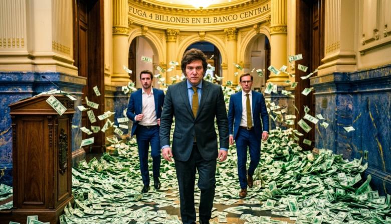 Se perdieron $4 billones y el Banco Central respondió con un chiste: “En algún lado están”