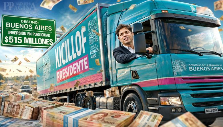 Más de $515 millones para la publicidad sobre ruedas: Kicillof licita un camión itinerante para recorrer la Provincia