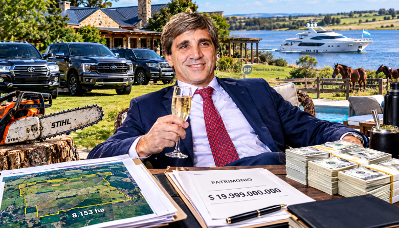 Caputo y el patrimonio detrás de la motosierra: 8.153 hectáreas, casi $20 mil millones y el recuerdo del bono a 100 años