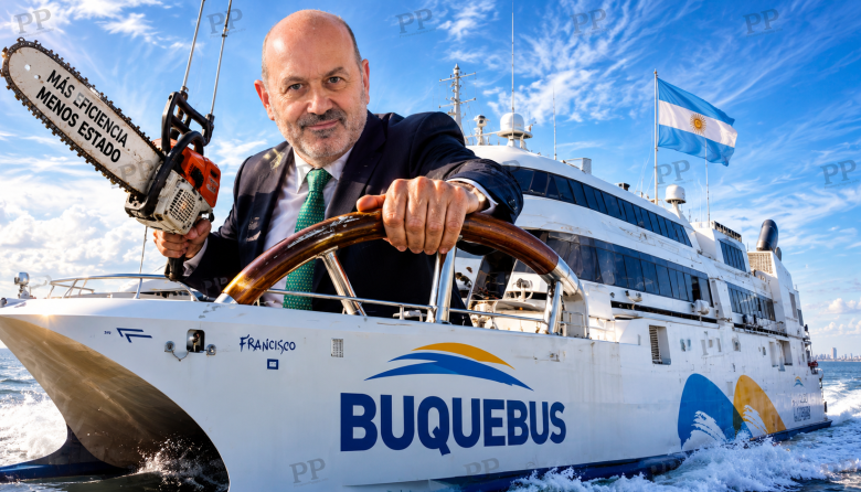 Buquebus monopoliza la ruta Buenos Aires–Montevideo: el millonario negocio donde Sturzenegger no se mete