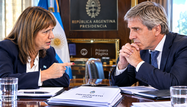Patricia Bullrich cruzó a Luis Caputo por el Presupuesto 2027 y agitó la interna oficialista