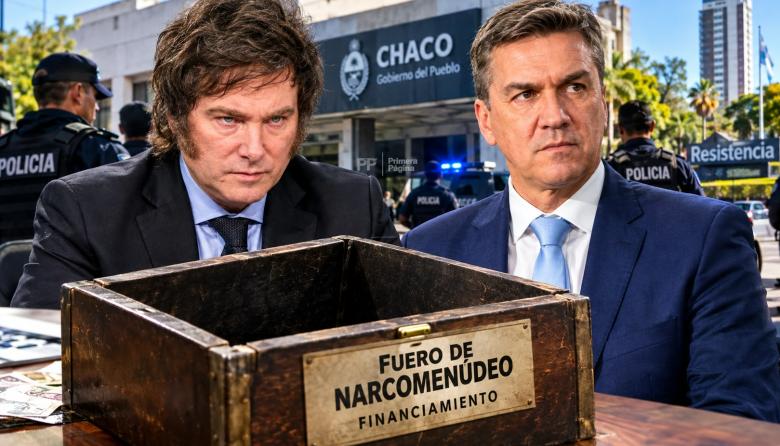 Narcomenudeo en Chaco: Justicia a media máquina, Milei no manda un peso y Zdero se hace el pavo
