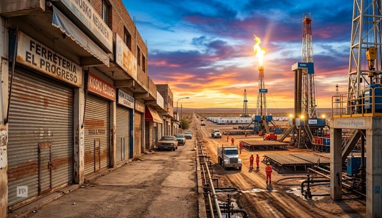 Vaca Muerta bate récords, pero el 65% de los comercios vende menos en Neuquén
