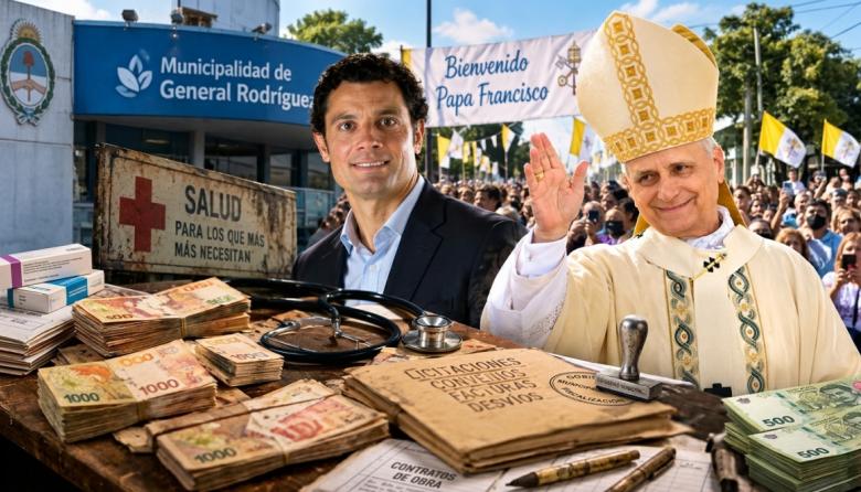 ¿Cómo recibe Luján al Papa? El intendente Mauro García usaba a los pobres para estafar a PAMI e IOMA