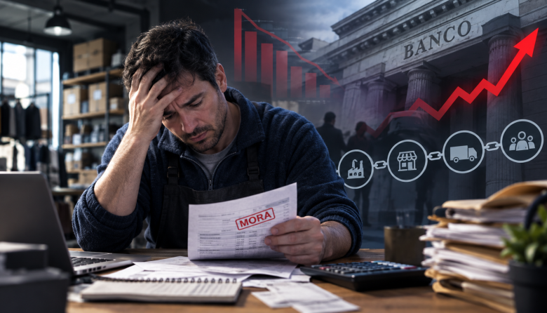 El atraso financiero de las pymes se quintuplicó y encendió alarmas bancarias