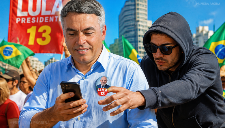Le robaron el celular al diputado Esteban Paulón en plena entrevista en Brasil