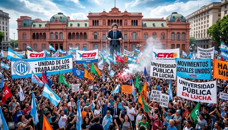Octubre caliente para Milei: la CGT, las universidades y el DNU jaquean a la Rosada