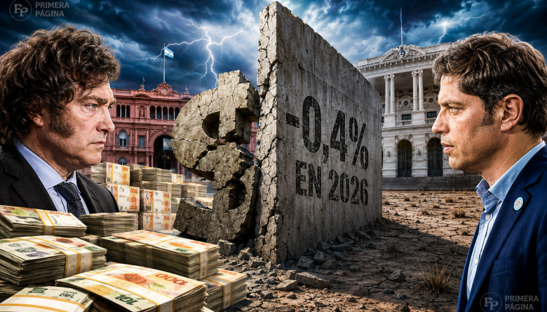 Las transferencias automáticas de Milei a Kicillof cayeron apenas un 0,4% real en 2026