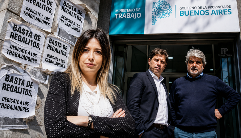 Panfletos contra la delegada de Trabajo en La Plata acorralan la gestión de Kicillof y Correa