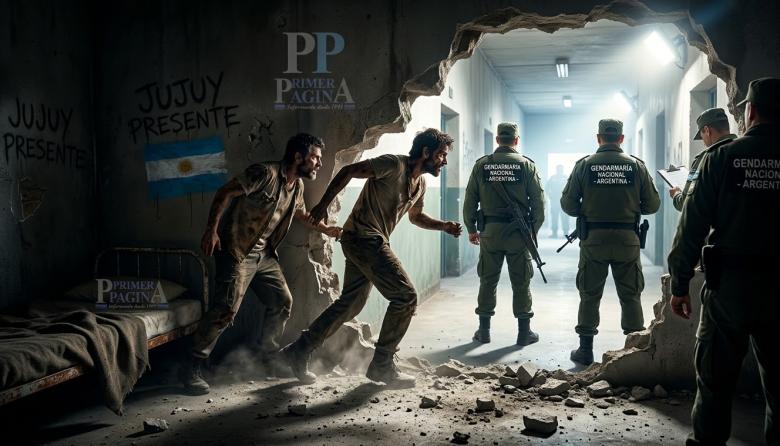 Fuga de película en Jujuy: escaparon por un hueco y los atraparon en Bolivia