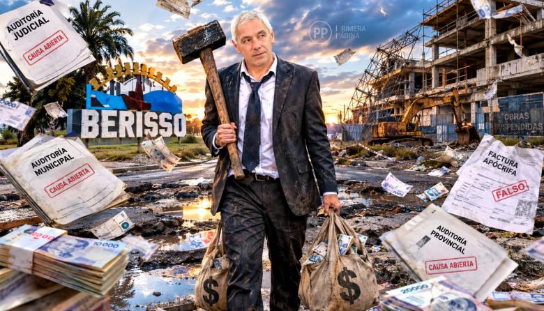 Millones tirados en Berisso: Cagliardi pagó anticipos millonarios por obras abandonadas