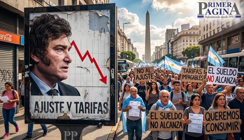 Cae la imagen de Milei: el 56% la evalúa como negativa y el 57% sufre el rumbo económico