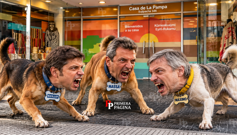 Massa, Kicillof y Máximo negociaron unidad contra Milei, pero la interna sigue viva y es durísima