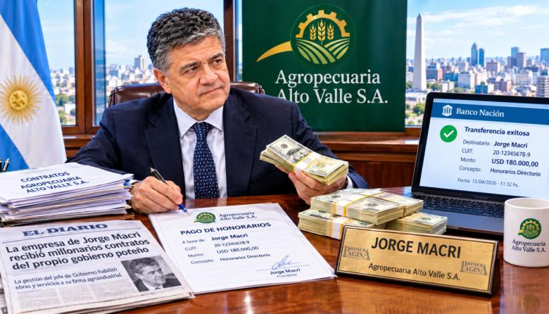 Jorge Macri y su esposa integran una sociedad habilitada para participar en sus propias licitaciones