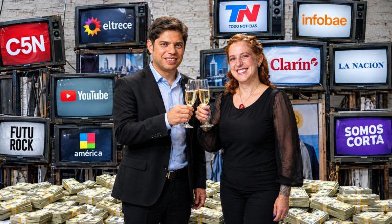 ¿Por qué no alcanza la plata en PBA?: Kicillof gastó 58 mil millones en publicidad