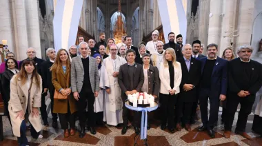 Alak y Kicillof participaron del tedeum por el 25 de Mayo