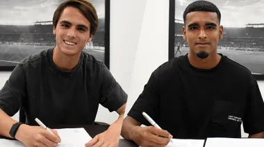 River firmó cláusulas millonarias para dos promesas