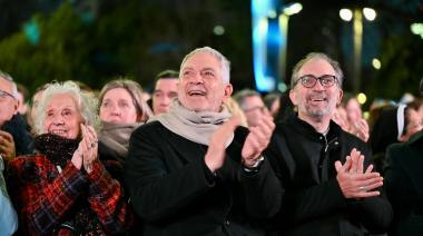 La Plata homenajeó al Papa Francisco con el mural más grande del mundo