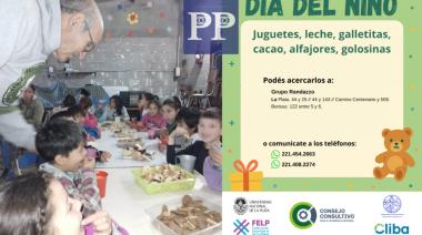 Cruzada solidaria por el día del niño en La Plata