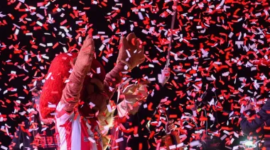 Estudiantes festeja a lo grande