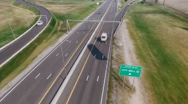 Presentaron la nueva bajada de la Autopista La Plata–Buenos Aires en City Bell
