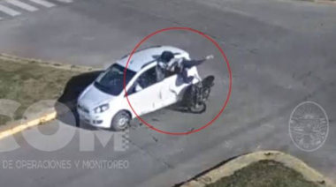 Joven herido en accidente de tránsito en La Plata