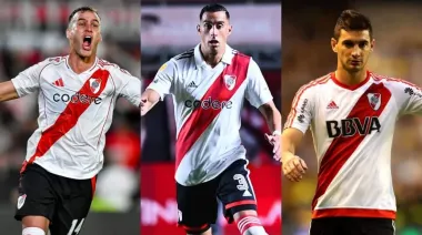 González Pírez, Funes Mori y Alario: los campeones de River que hoy buscan frenar al equipo de Gallardo