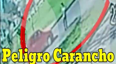 Peligro Carancho: se tiró de c*lo sobre un auto cerca del Estadio Único La Plata para extorsionarlo