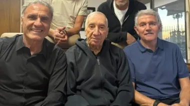 El reencuentro más esperado: los héroes del '86 visitaron a Bilardo
