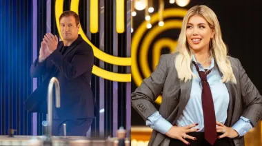 Maxi López y Wanda Nara volvieron a cruzarse, esta vez entre ollas y chicanas en MasterChef Celebrity