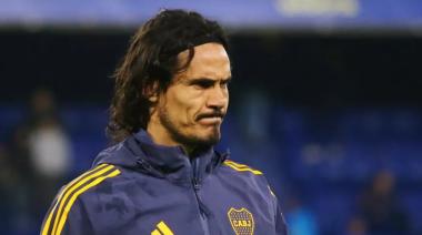 Edinson Cavani se volvió a lesionar y será baja para el próximo partido de Boca